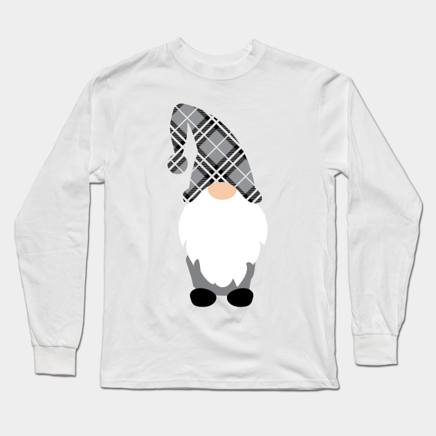 Malcolm the holiday gnome Long Sleeve T-Shirt by peggieprints